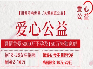 绥中捐卵助孕生子 爱心志愿者招募